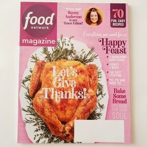 Food Network Magazine November, 2020 - Let's Give Thanks - Holiday Special Issue